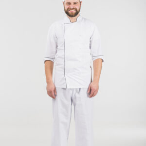handsome chef uniform smiling